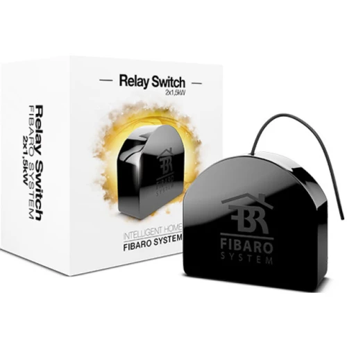 Podwójny włącznik przekaźnikowy - FIBARO Relay Switch 2x1,5kW