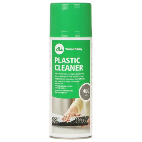 Preparat czyszczący do plastiku PLASTIC-CLEANER/400 SPRAY/PIANKA 400ml AG TERMOPASTY