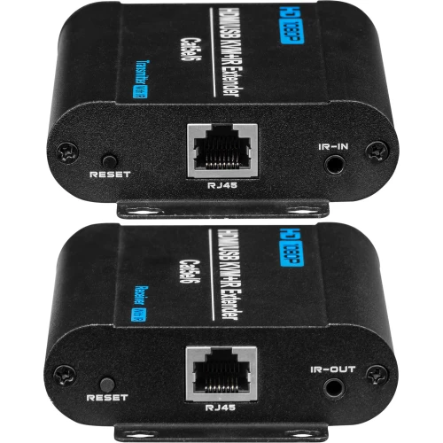Przedłużacz HDMI oraz USB wykorzystujący jedną skrętkę BCS-UTP-KVM-1080p