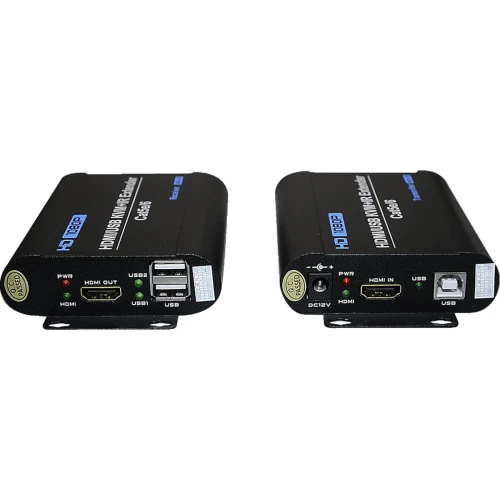 Przedłużacz HDMI oraz USB wykorzystujący jedną skrętkę BCS-UTP-KVM-1080p