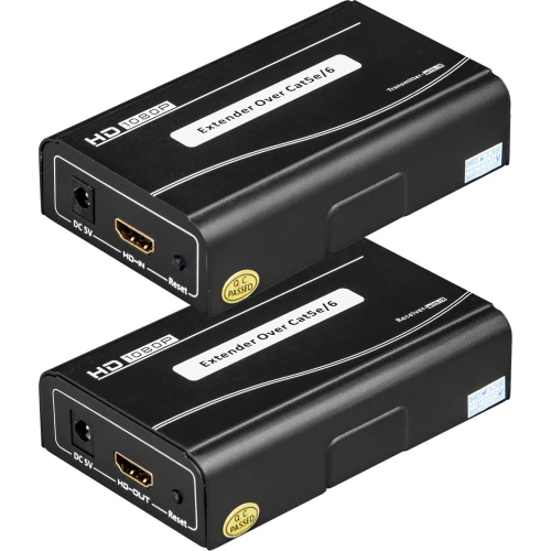 Przedłużacz HDMI wykorzystujący jedną skrętkę BCS-UTP-HDMI (SET)