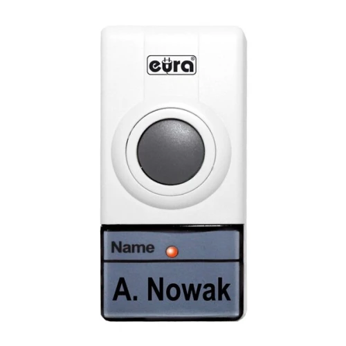 Przycisk zewnętrzny do dzwonków EURA BELL+ WDA-01A3 biały