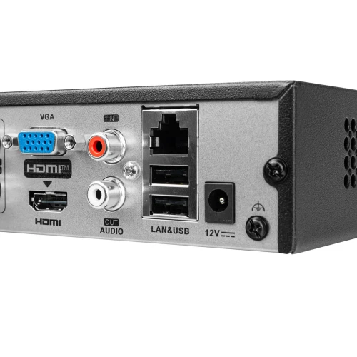 DVR-208Q-M1 Rejestrator cyfrowy hybrydowy do monitoringu HiLook by Hikvision