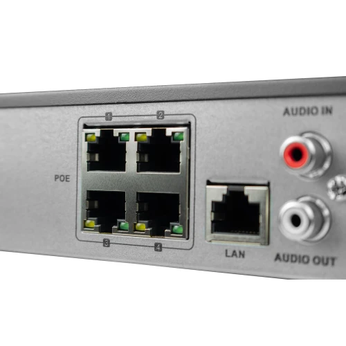 NVR-4CH-POE Rejestrator IP 4 kanałowy sieciowy z POE Hikvision
