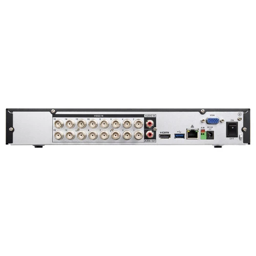 Rejestrator dwudyskowy HD analog 5w1 HDCVI/AHD/TVI/IP/Analog BCS-L-XVR1602-4KE-IV