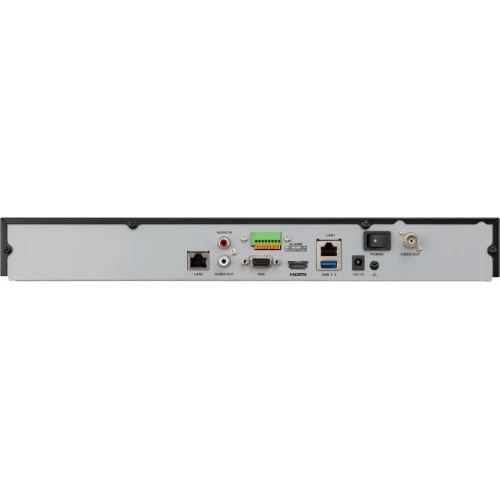 Rejestrator IP 16 kanałowy, dwudyskowy BCS-V-NVR1602-A-4K-AI(2)