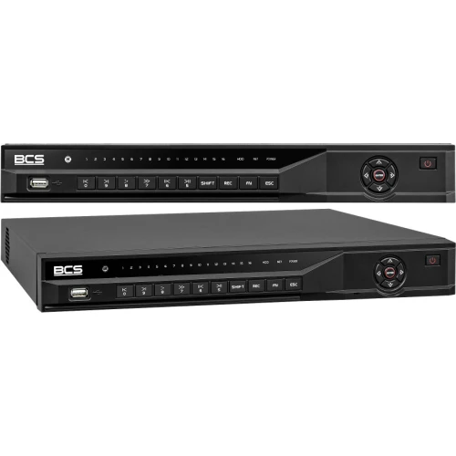 Rejestrator IP 8 kanałowy BCS-L-NVR0802-A-4K obsługa do 32Mpx