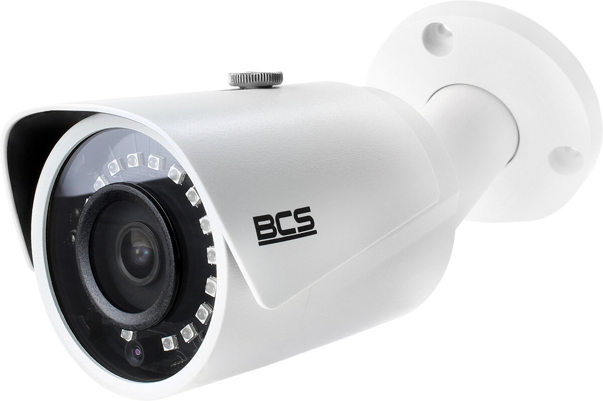 Kamera z Rejestrator IP BCS BCS-NVR16015ME-II + 8x Kamera FullHD BCS-TIP3200IR-E-III + Dysk 1TB + Akcesoria