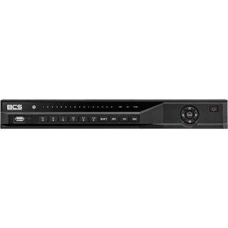 Rejestrator IP BCS-L-NVR3202-A-4K 32 kanałowy 2 dyskowy, 32Mpx, HDMI, 4K, BCS LINE