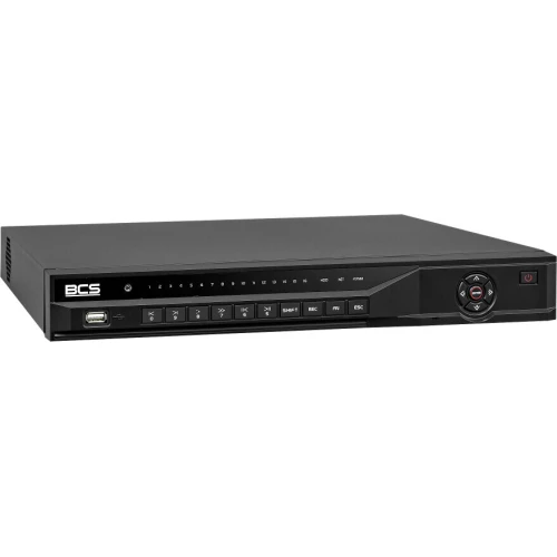 Rejestrator IP BCS-L-NVR3202-A-4K 32 kanałowy 2 dyskowy, 32Mpx, HDMI, 4K, BCS LINE