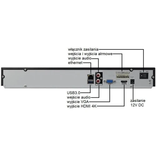 Rejestrator sieciowy IP BCS-NVR32025ME-II SPB
