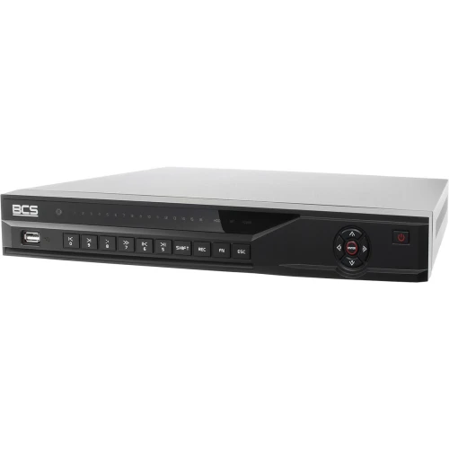 Rejestrator sieciowy IP BCS-NVR3204-4K-P-AI + 16 PoE 