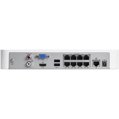 Rejestrator sieciowy IP BCS Point BCS-P-SNVR0801-4K-8P