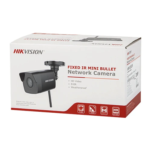 Sieciowa kamera tubowa IP bezprzewodowa wifi Hikvision 2 MPx DS-2CV1021G0-IDW1 Dark