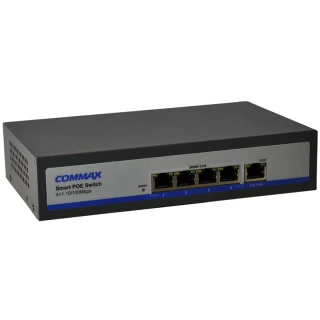 Switch 5-portowy CIOT-H4L2 COMMAX IP 4 POE 1 UPLINK
