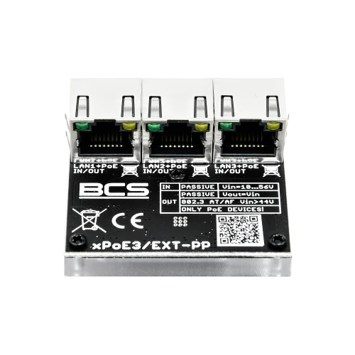 Switch PoE 3 portowy BCS-xPoE3/EXT-PP