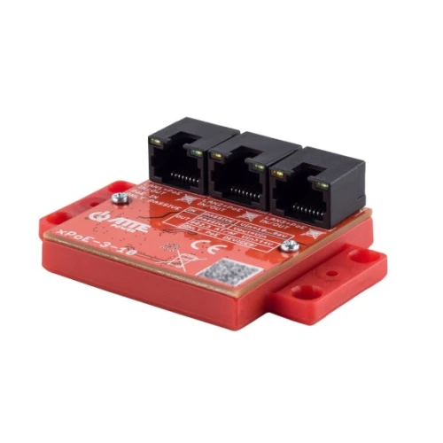 Switch PoE 3 portowy extender ATTE 3xPoE IN/OUT PASSIVE xPoE-3-10