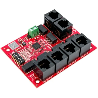 Switch PoE ATTE xPoE-6-11-OF 6 portowy 5P+1UP