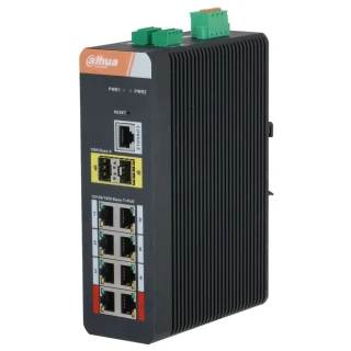 Switch przemysłowy POE PFS4210-8GT-DP-V2 8-portowy SFP DAHUA