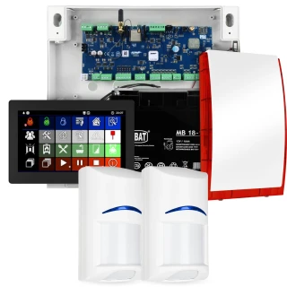 System alarmowy Ropam NeoLTE-IP-64, 2x czujka BOSCH, TPR-7B, GSM, Wi-Fi