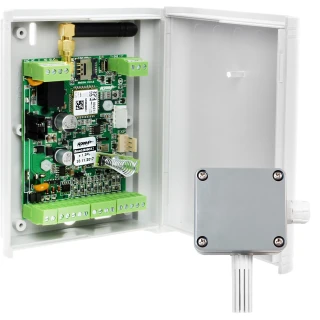 System monitorowania temperatury i wilgotności, -20°C do +80°C, 0-100 %RH, czujnik hermetyczny Ropam Monitoring Kontrola Pomiar