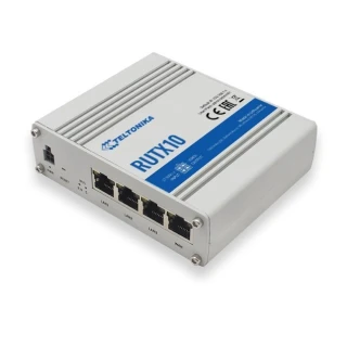 Teltonika RUTX10 | Router bezprzewodowy | Wave 2 802.11ac, 867Mb/s, 4x RJ45 1Gb/s