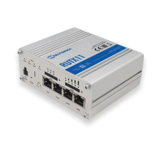 Teltonika RUTX11 (US) | Profesjonalny przemysłowy router 4G LTE | Cat 6, Dual Sim, 1x Gigabit WAN, 3x Gigabit LAN, WiFi 802.11 AC