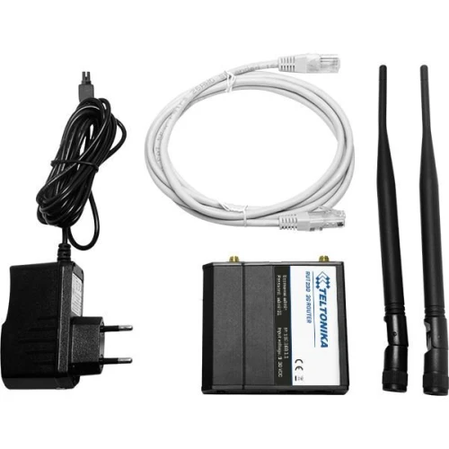 Teltonika RUT230 | Przemysłowy Router 3G | 2x LAN 100Mb/s, WiFi 150Mb/s, 2,4GHz, RUT230 01E000