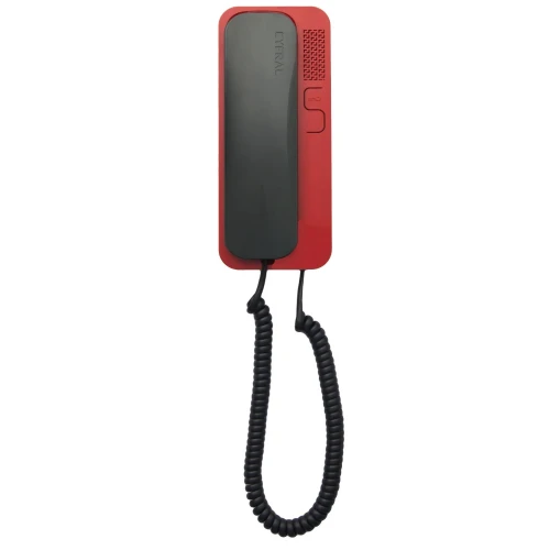 Unifon CYFRAL SMART 5PP Czarno-Czerwony uniwersalny (4,5,6) do domofonów analogowych