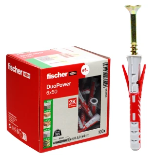 Uniwersalny kołek montażowy FISHER DuoPower 6x50mm 1szt.