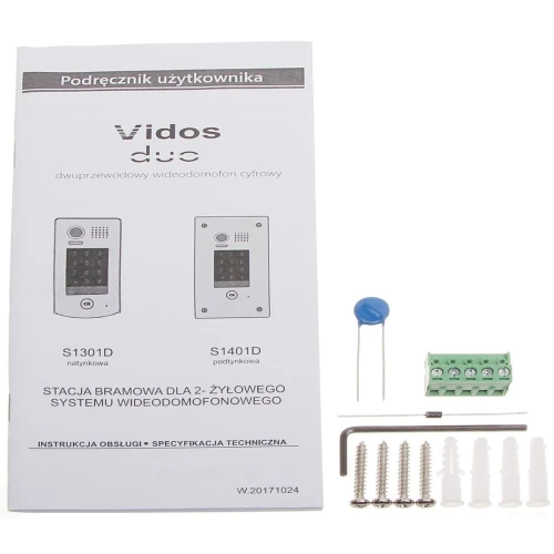 Wideodomofon S1301D VIDOS