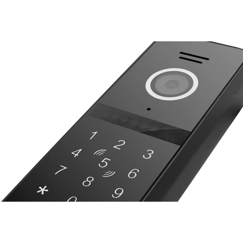 Wideodomofon Eura VDP-00C5 Czarny WiFi, 2 wejścia, WiFi,  Aplikacja, Czytnik