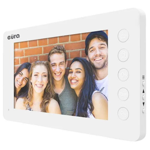 Wideodomofon EURA VDP-76A3 biały