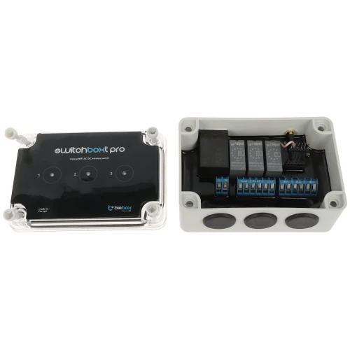 Potrójny inteligentny przełącznik SWITCHBOX-T-PRO/BLEBOX Wi-Fi, 230V AC