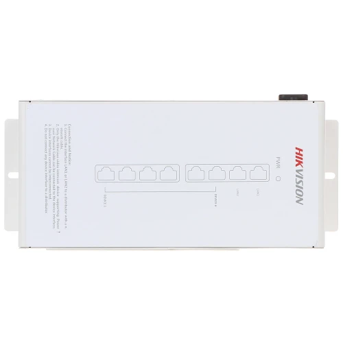 Switch DS-KAD606 dedykowany do wideodomofonów IP Hikvision