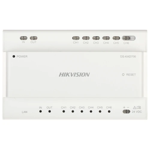 Switch DS-KAD706 dla 2-przewodowych wideodomofonów HIKVISION