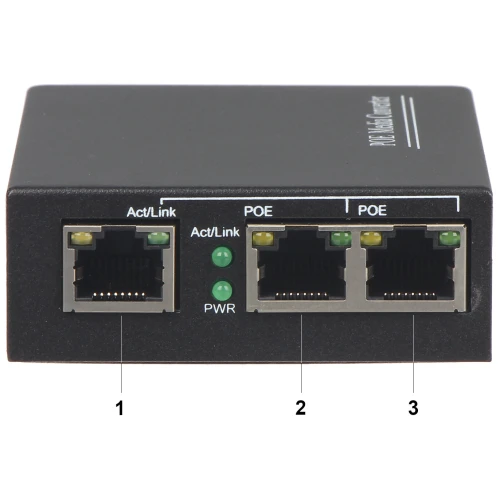 Switch PoE SPS-2P/1 3-portowy