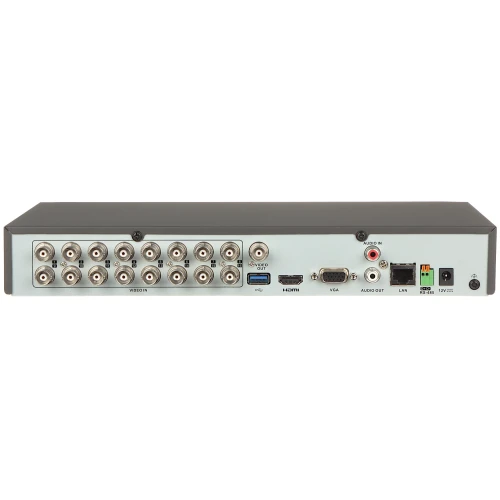 Rejestrator AHD, HD-CVI, HD-TVI, CVBS, TCP/IP IDS-7216HQHI-M1/S 16 kanałów Hikvision