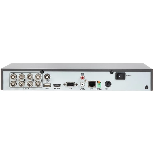Rejestrator AHD, HD-CVI, HD-TVI, CVBS, TCP/IP DS-7208HQHI-K1 8 kanałów Hikvision