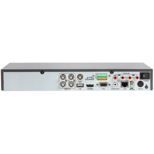 Rejestrator AHD, HD-CVI, HD-TVI, CVBS, TCP/IP DS-7204HUHI-K1 4 kanały Hikvision