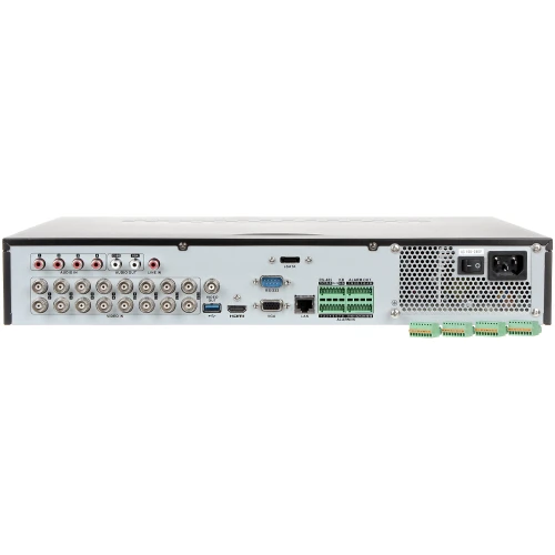 Rejestrator AHD, HD-CVI, HD-TVI, CVBS, TCP/IP DS-7316HQHI-K4 16 kanałów eSATA Hikvision