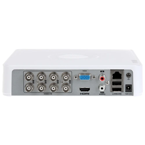 Rejestrator AHD, HD-CVI, HD-TVI, CVBS, TCP/IP DS-7108HGHI-F1 8 kanałów Hikvision SPB