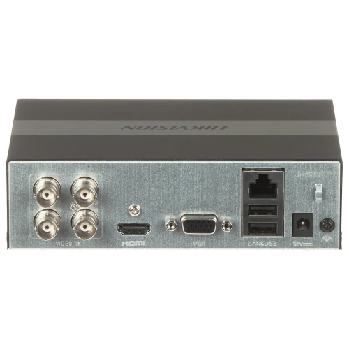 Rejestrator AHD, HD-CVI, HD-TVI, CVBS, TCP/IP DS-E04HQHI-B 4 kanały Hikvision