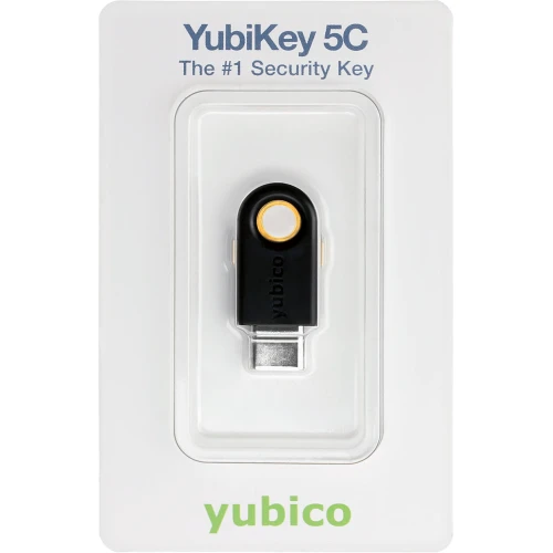 Yubico YubiKey 5C USB-C - Klucz sprzętowy U2F FIDO/FIDO2