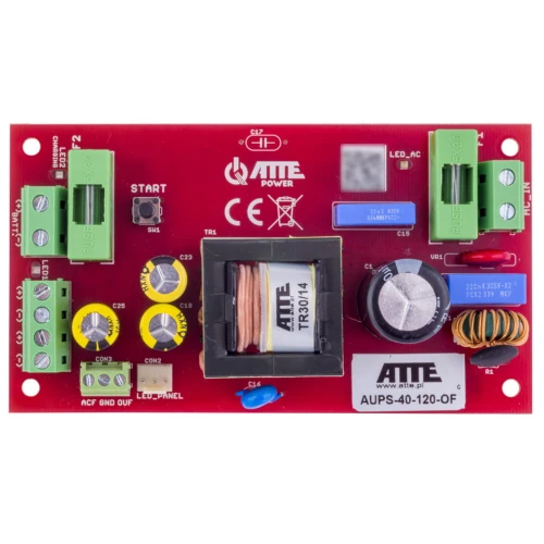 Zasilacz buforowy SMPS 12V 3,5A 40W ATTE AUPS-40-120-OF