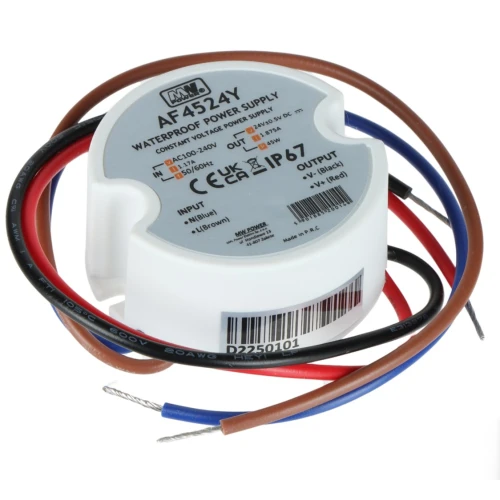 Zasilacz impulsowy MW POWER 24V/1.87A-TP-V2