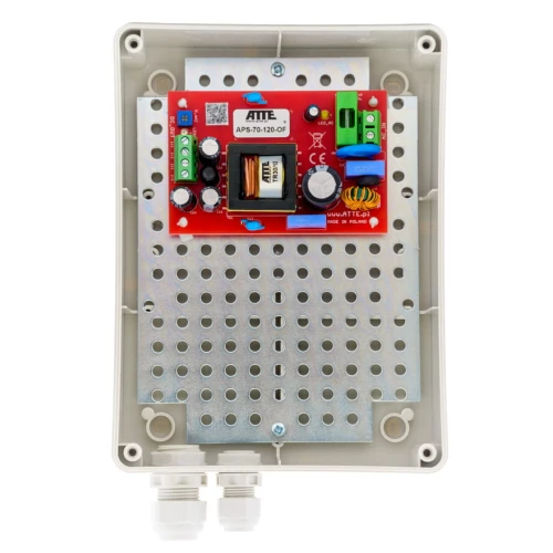 Zasilacz sieciowy SMPS 12V 6A 72W ATTE APS-70-120-M1
