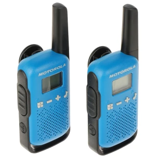 Zestaw 2 radiotelefonów PMR MOTOROLA-T42/BLUE 446.1MHz ... 446.2MHz
