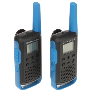 Zestaw 2 radiotelefonów PMR MOTOROLA-T62/BLUE 446.1MHz ... 446.2MHz