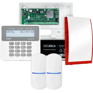 Zestaw alarmowy SATEL PERFECTA 32-WRL LTE, 2x czujka, sygnalizator, manipulator